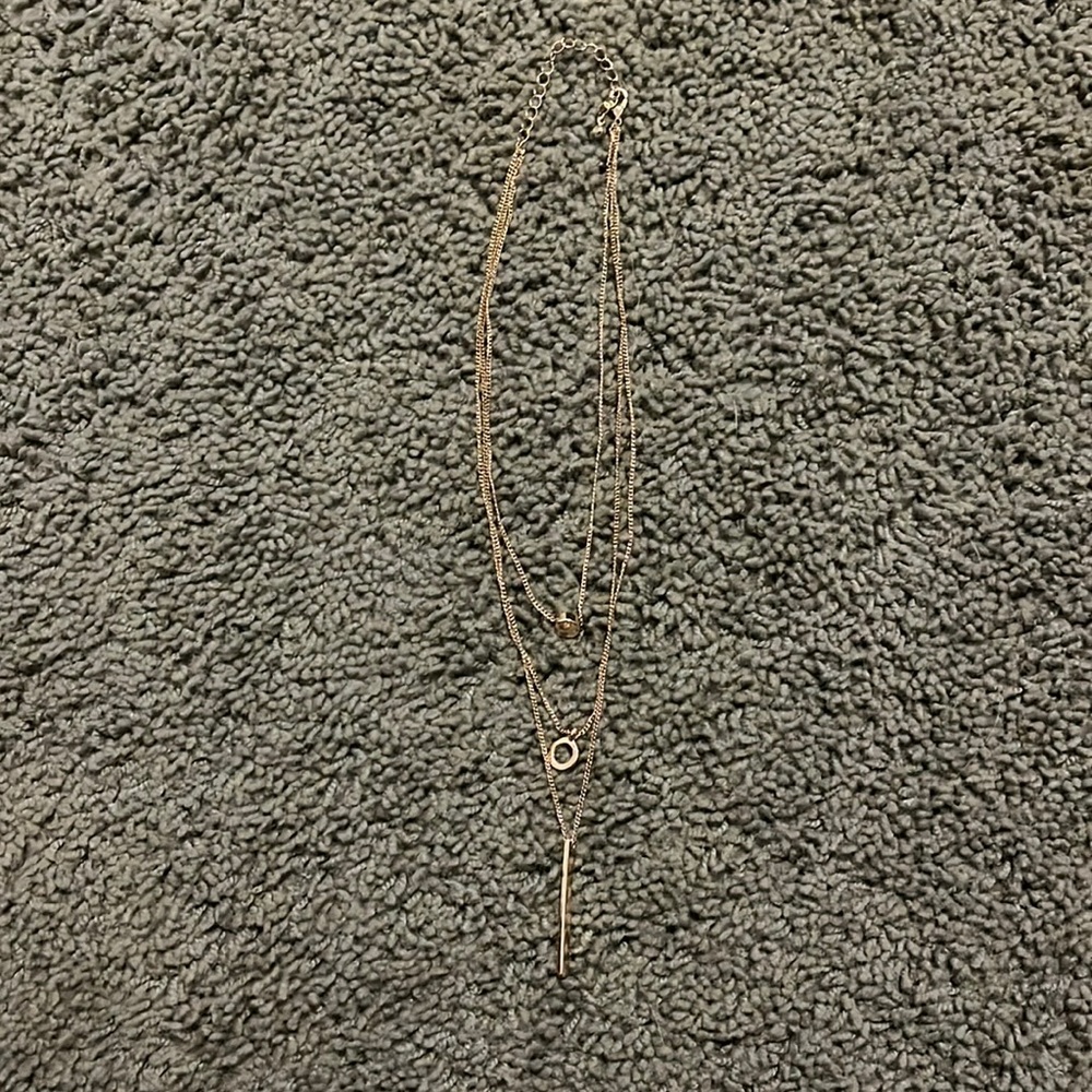gold necklace